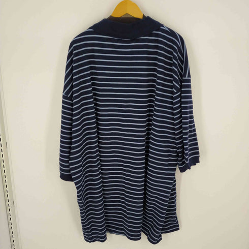 プロクラブ PRO CLUB 5XL ビッグサイズ オーバーサイズ S/S ポロシャツ ボーダー メンズ 5XL