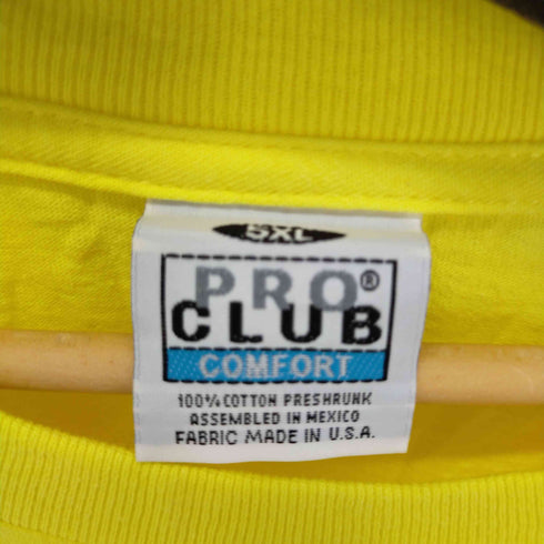 プロクラブ PRO CLUB 5XL ビッグサイズ オーバーサイズ S/S TEE 半袖Tシャツ メンズ 5XL