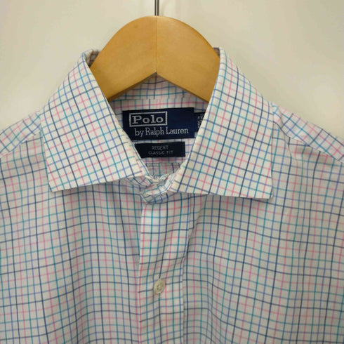 ポロバイラルフローレン Polo by RALPH LAUREN CLASSIC FIT チェックシャツ メンズ 14 1/2-32