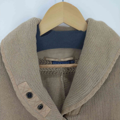 ラルフローレン RALPH LAUREN オーバーサイズドショールカラーベスト 切替 レディース XS-S