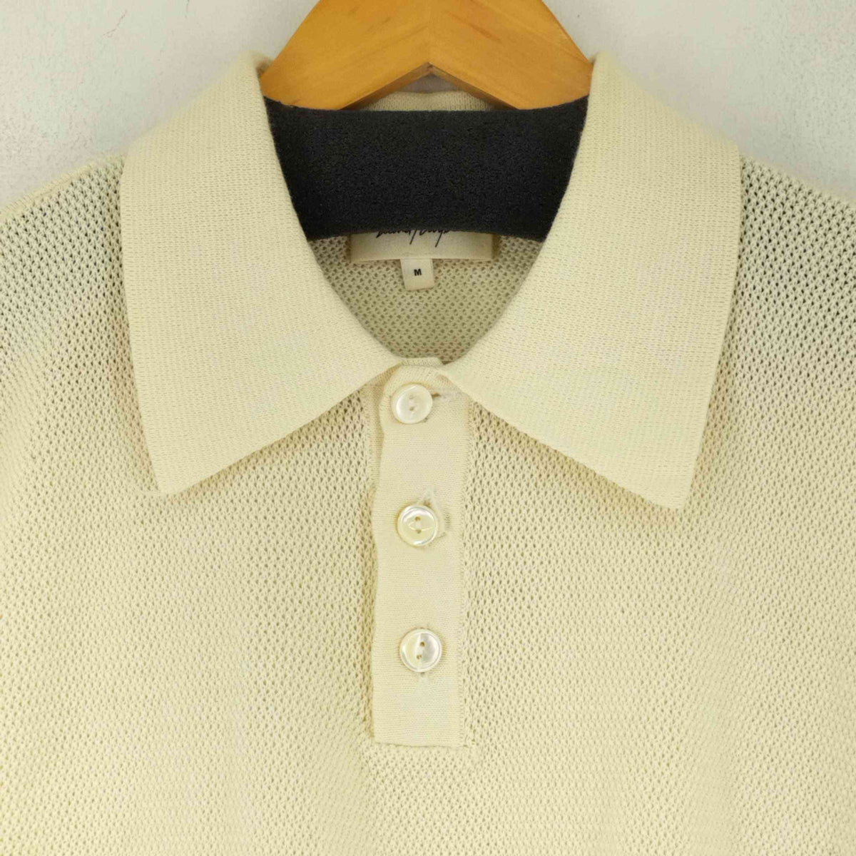 セカンドレイヤー second layer Knit polo shirt ニットポロ メンズ  