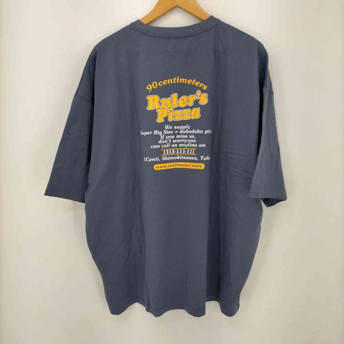 センチメーター centimeter CMT Original Ruler's Pizza Tee メンズ JPN:XL