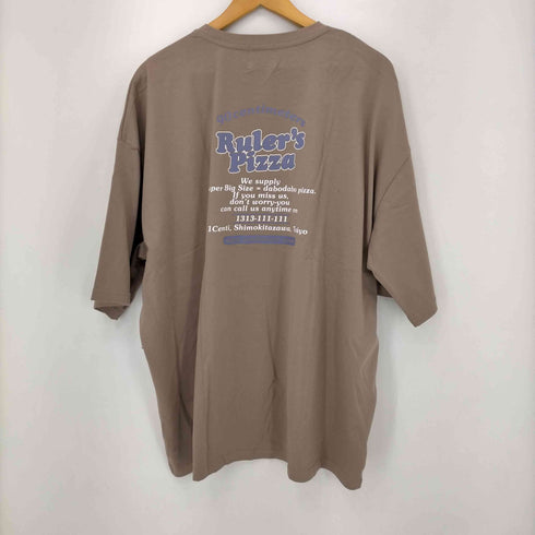 センチメーター centimeter CMT Original Ruler's Pizza Tee メンズ JPN:XL
