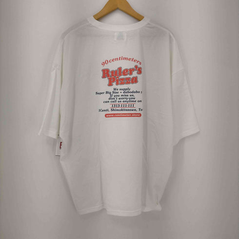 センチメーター centimeter CMT Original Ruler's Pizza Tee メンズ JPN:XL