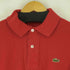 シュミーズ ラコステ CHEMISE LACOSTE 70S MADE IN FRANCE ロゴ刺繍 L/Sポロシャツ メンズ JPN:3