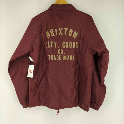 ブリクストン Brixton ロゴプリント ナイロンコーチジャケット メンズ JPN:M