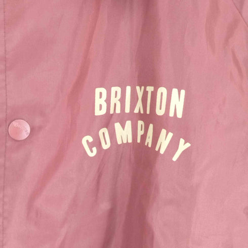 ブリクストン Brixton ロゴプリント ナイロンコーチジャケット メンズ JPN:M