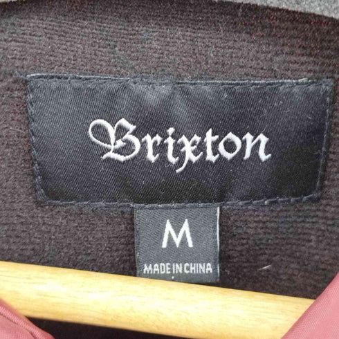 ブリクストン Brixton ロゴプリント ナイロンコーチジャケット メンズ JPN:M