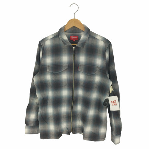 シュプリーム Supreme 15AW Shadow Plaid Zip - Front Shirt メンズ import:M