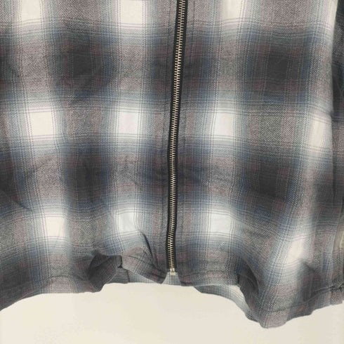 シュプリーム Supreme 15AW Shadow Plaid Zip - Front Shirt メンズ import:M