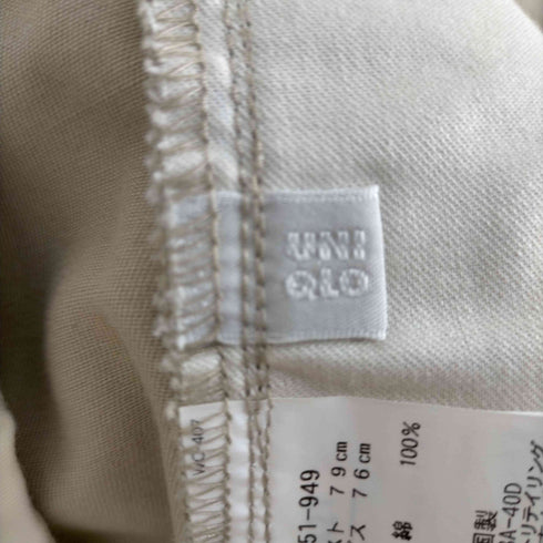 ユニクロ UNIQLO 00s オールドユニクロ タックセンタープレスパンツ メンズ W79 L96