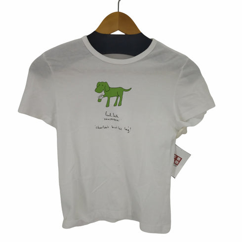 ピーエスポールスミス PS Paul Smith プリント S/S TEE 犬 DOG レディース import:M