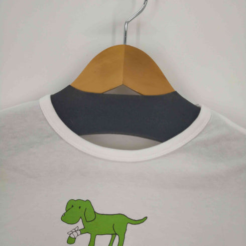 ピーエスポールスミス PS Paul Smith プリント S/S TEE 犬 DOG レディース import:M