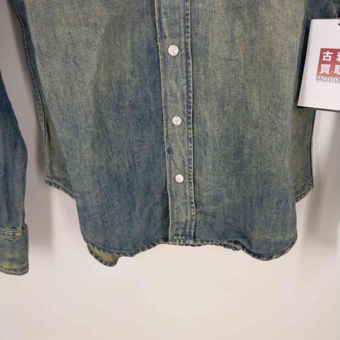 ラルフローレン RALPH LAUREN 加工ウエスタンデニムシャツ レディース 2