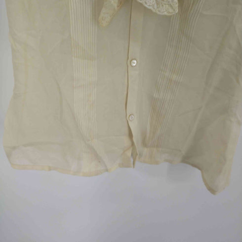 ラルフローレン RALPH LAUREN レースシアーシャツ S/S レディース 2