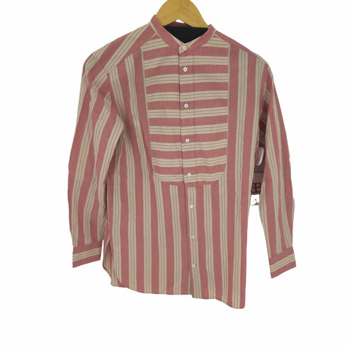ラルフローレン RALPH LAUREN バンドカラーボーダーシャツ レディース 2
