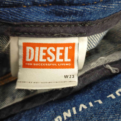 ディーゼル DIESEL DE-YINKA デニムスカートミディ丈 レディース W23