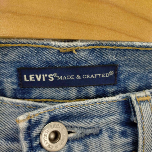 リーバイス Levis MADE & CRAFTED THE COLUMN PANT ジップフライストレートデニムパンツ レディース W26 L30