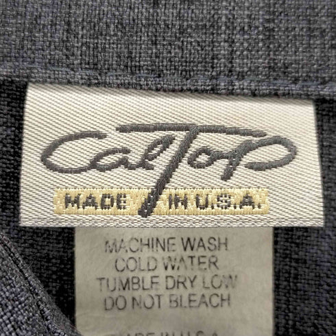 キャルトップ CALTOP USA製 オーバーサイズ 長袖シャツ メンズ import:L
