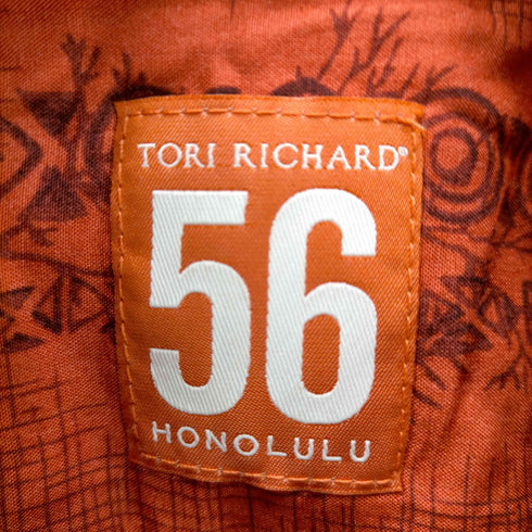 トリリチャード TORI RICHARD 総柄 半袖レーヨンシャツ メンズ import:M
