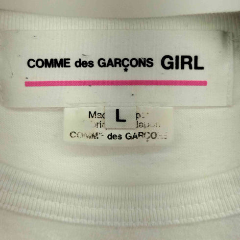 コムデギャルソンガール COMME DES GARCONS GIRL AD2019 キャラクタープリント L/Sカットソー レディース JPN:L