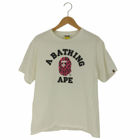 アベイシングエイプ A BATHING APE COLOR CAMO COLLEGE TEE メンズ JPN:L