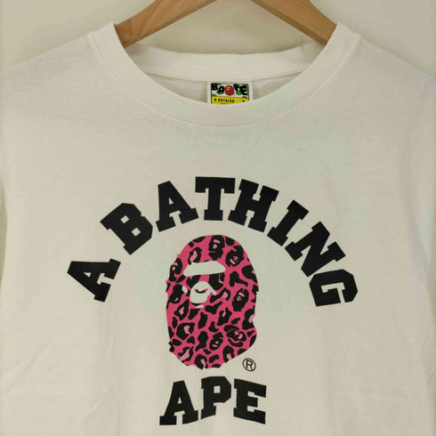 アベイシングエイプ A BATHING APE COLOR CAMO COLLEGE TEE メンズ JPN:L