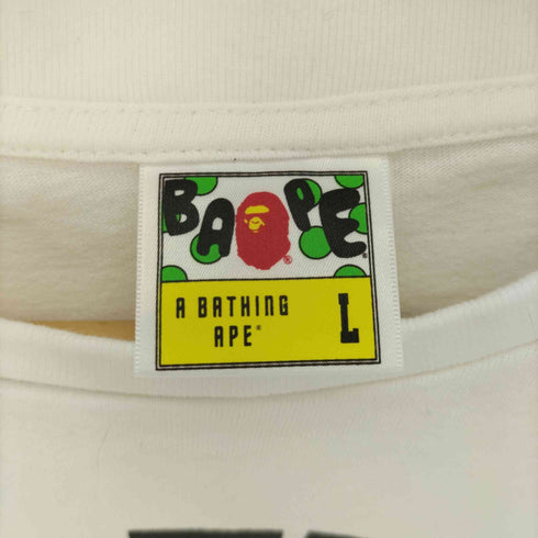 アベイシングエイプ A BATHING APE COLOR CAMO COLLEGE TEE メンズ JPN:L