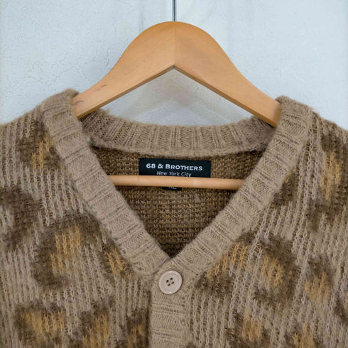 シックスエイトアンドブラザーズ 68&BROTHERS Mohair Sweater Cardigan メンズ JPN:XL