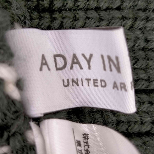 アデイインザライフユナイテッドアローズ A day in the life UNITED ARROWS ウールアクリルニットカーディガン メンズ