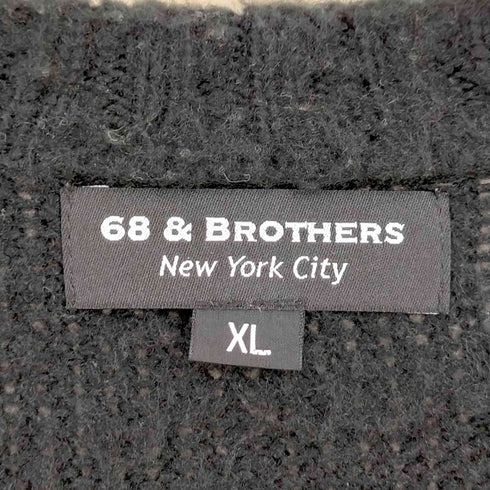 シックスエイトアンドブラザーズ 68&BROTHERS Mohair Sweater Cardigan メンズ JPN:XL