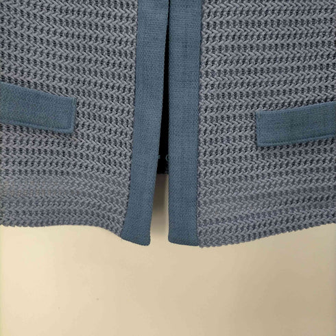 ユナイテッドアローズグリーンレーベルリラクシング UNITED ARROWS green label relaxing チェックジャカード クルーネック ニット メンズ JPN:L