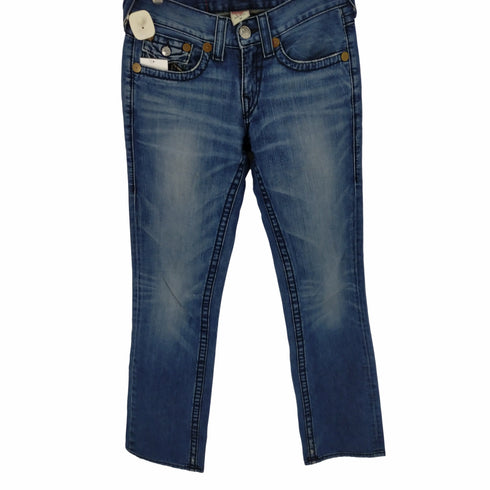 トゥルーレリジョン TRUE RELIGION ストレートデニムパンツ メンズ 29