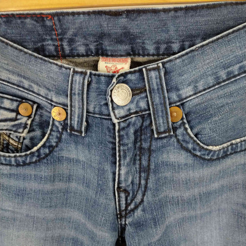 トゥルーレリジョン TRUE RELIGION ストレートデニムパンツ メンズ 29