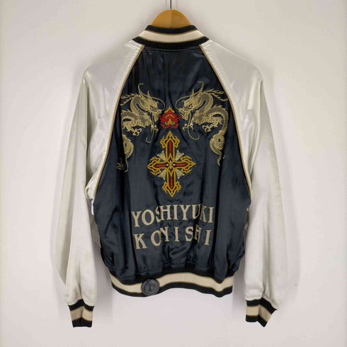ヨシユキコニシ YOSHIYUKI KONISHI 90s ドラゴン 刺繍 スカジャン メンズ