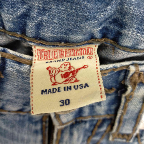 トゥルーレリジョン TRUE RELIGION ストレートデニムパンツ メンズ 30