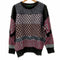 Plum プラム 総柄ニットトップス レディース JPN:2
