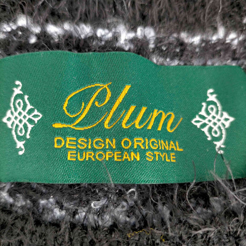 Plum プラム 総柄ニットトップス レディース JPN:2