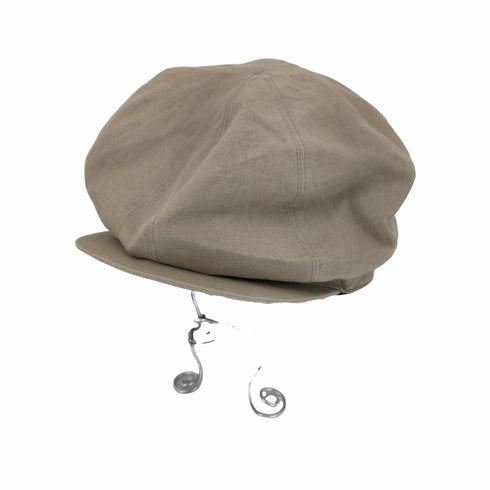 オーバーライド override WASHABLE LINEN CASQUETTE メンズ