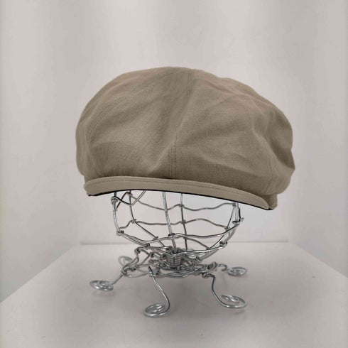 オーバーライド override WASHABLE LINEN CASQUETTE メンズ
