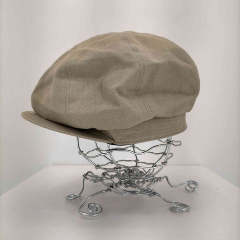オーバーライド override WASHABLE LINEN CASQUETTE メンズ