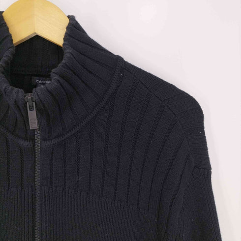 カルバンクラインジーンズ Calvin Klein Jeans ハイネック コットンドライバーズニット メンズ import:L