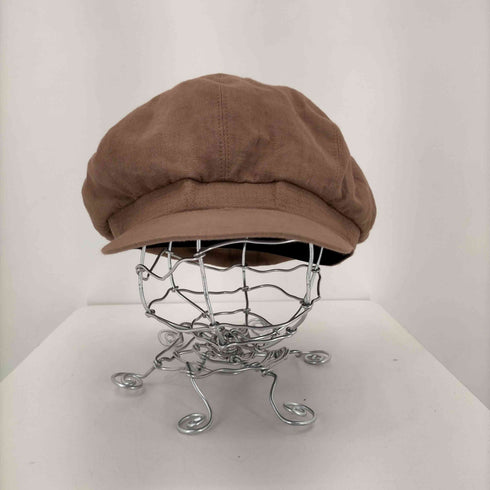 オーバーライド override WASHABLE LINEN CASQUETTE メンズ