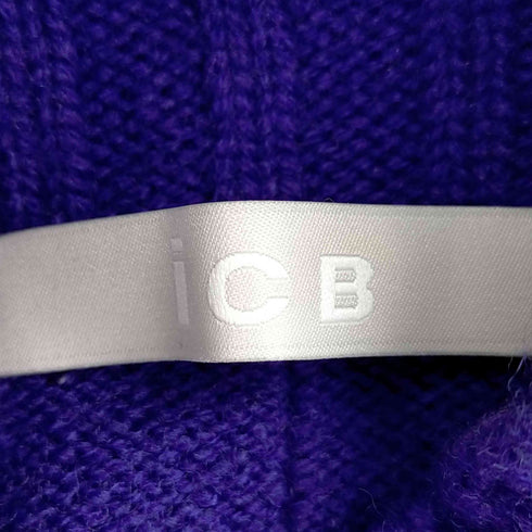 アイシービー ICB カシミヤ混タートルネックニット レディース import:XS
