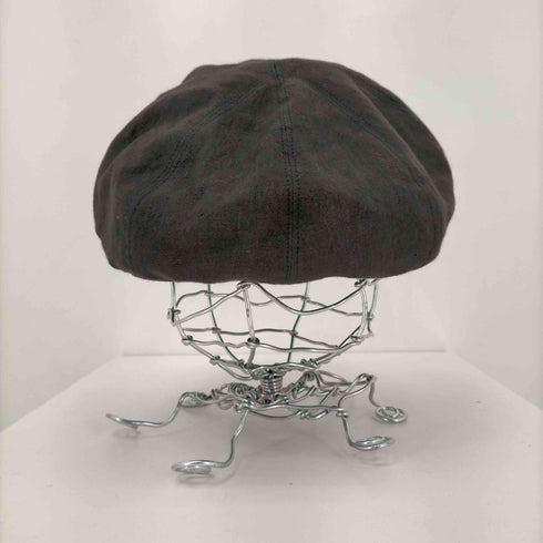 オーバーライド override WASHABLE LINEN CASQUETTE メンズ