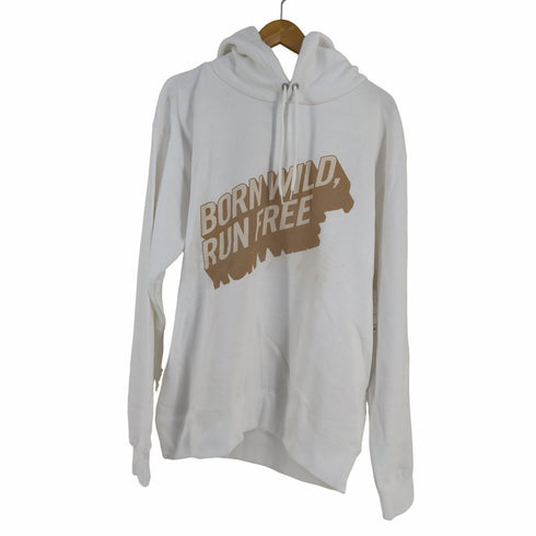 エルネスト ELNEST BORN WILD RUN FREE スウェットパーカー メンズ JPN:XL