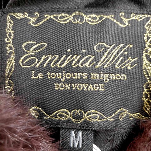 エミリアウィズ EMIRIA WIZ ラビットファーショートコート レディース JPN:M