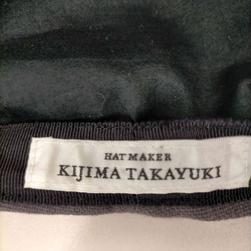 キジマタカユキ KIJIMA TAKAYUKI リネンキャスケット メンズ 2