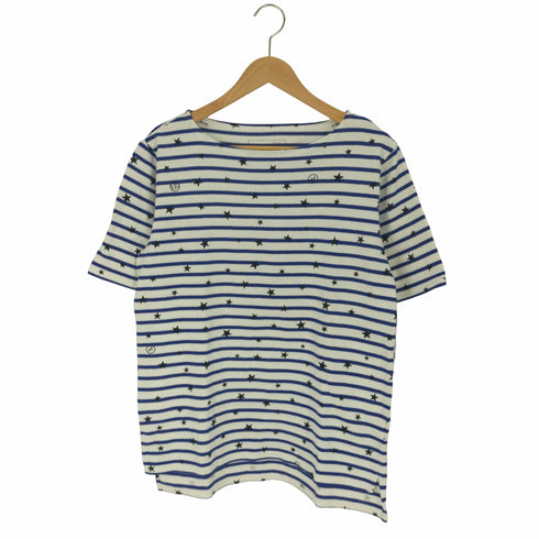 フラグメントデザイン fragment design 15SS STAR BORDER BOAT NECK CUT SEWN メンズ