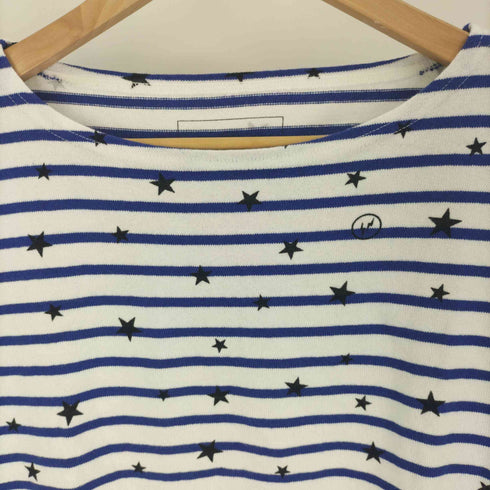 フラグメントデザイン fragment design 15SS STAR BORDER BOAT NECK CUT SEWN メンズ